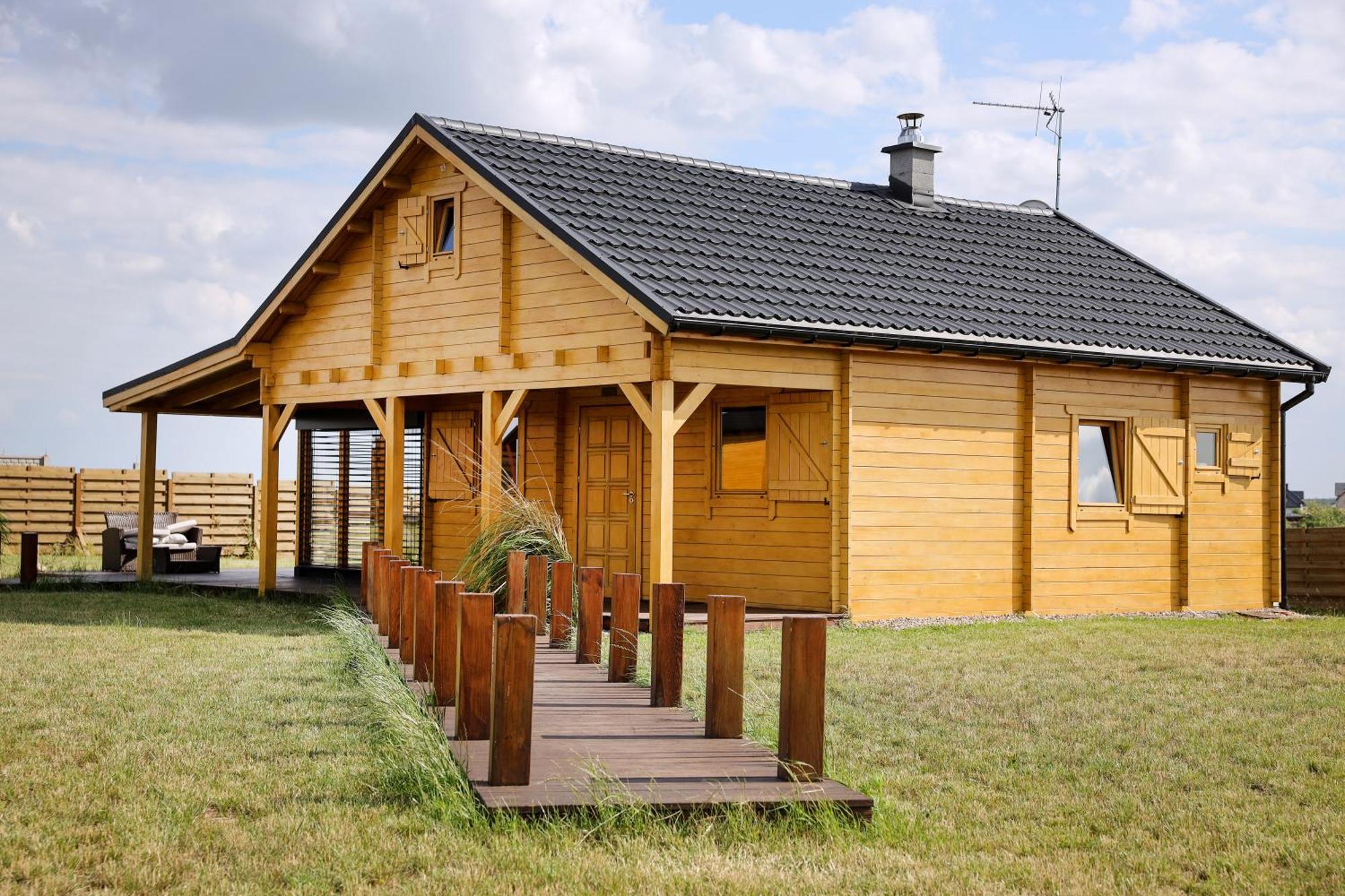 Domek Caloroczny Powidz Tel 512-589-997 Dış mekan fotoğraf