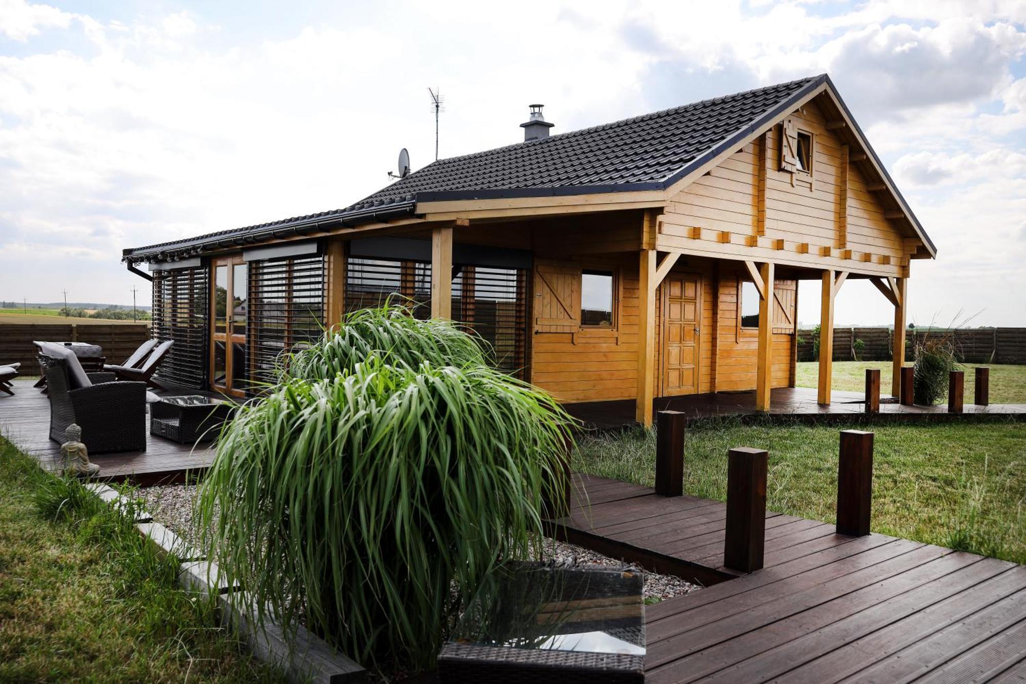 Domek Caloroczny Powidz Tel 512-589-997 Dış mekan fotoğraf